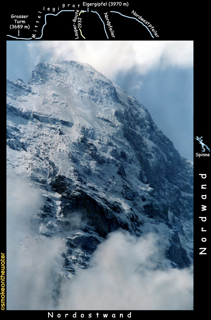 Berner Oberland: Der Gipfel des Eiger …