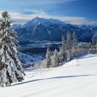 Berner Oberland im Schnee