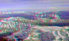 Berner Oberland - Wallis - Schweiz - Anaglyphen