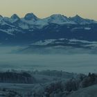 Berneralpen in Morgenstimmung