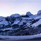 Berneralpen, Pano im zarten Morgenrot