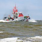 Bernhard Gruben auf hoher See vor Norderney