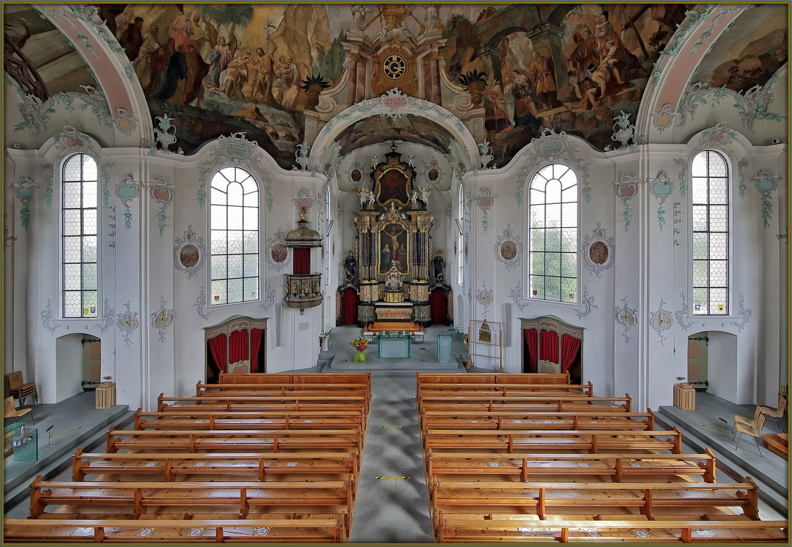 Bernhardzell/SG – Pfarrkirche St. Johannes Baptist