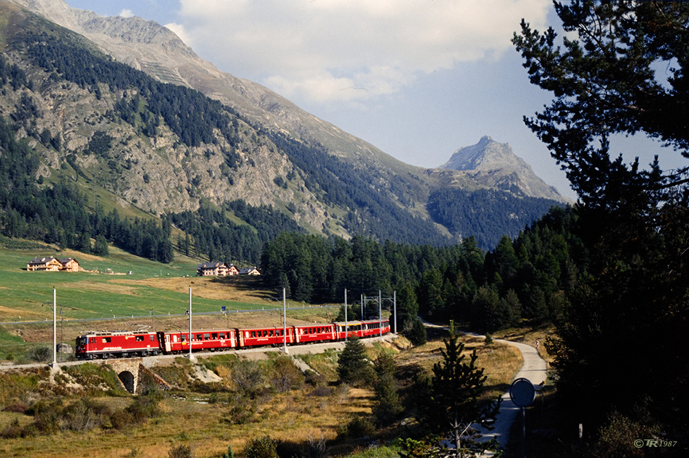 Bernina-Express anno 1987