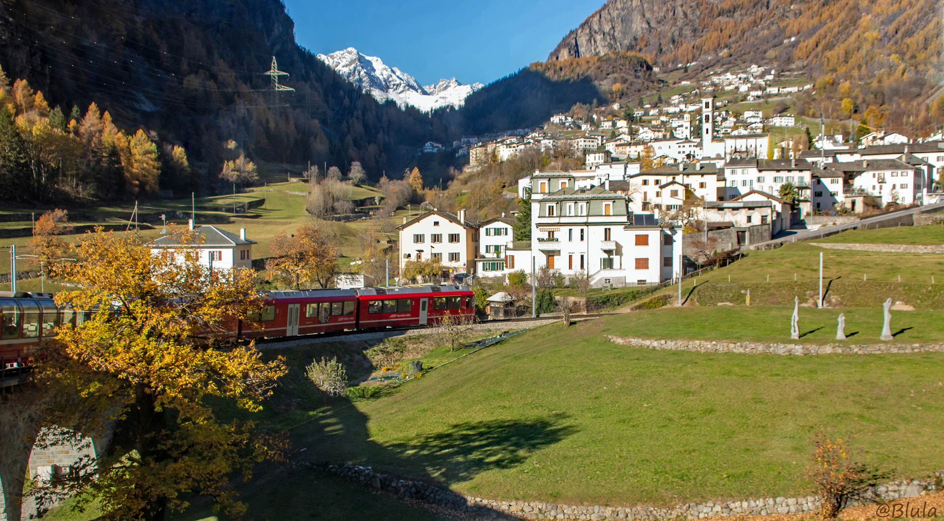 Bernina-Express, Erlebnis Brusio