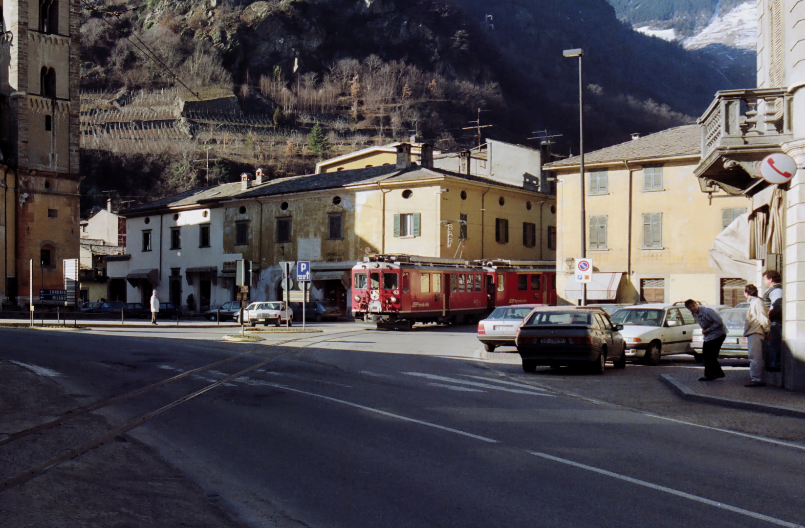 Bernina Express in Tirano