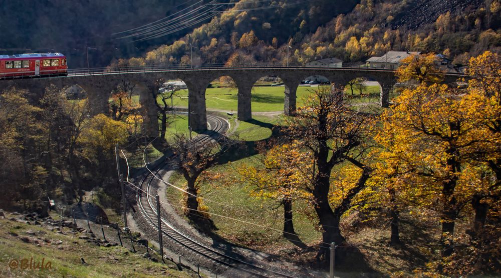 Bernina-Express, Kreisviadukt von Brusio