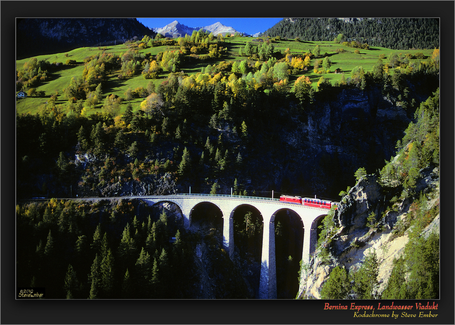 Bernina Express, Landwasser Viadukt