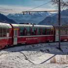 Bernina-Express, Talfahrt in Richtung Poschiavo