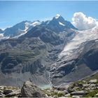 Bernina Massiv von der Coaz Hütte GR