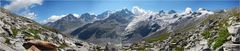 Bernina Massiv von der Coaz Hütte GR