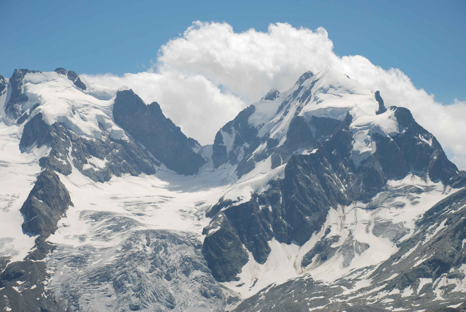 Bernina-Massiv,Center of Europe