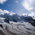 Berninagruppe mit Persgletscher (Zeitraffer)