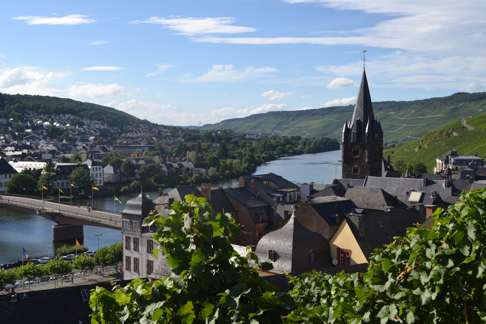 Bernkastel-Kues in Abendstimmung