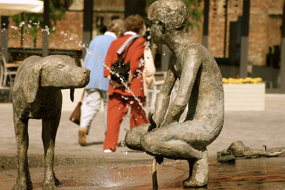 Bernsteinbrunnen in Ribnitz-Damgarten (3)