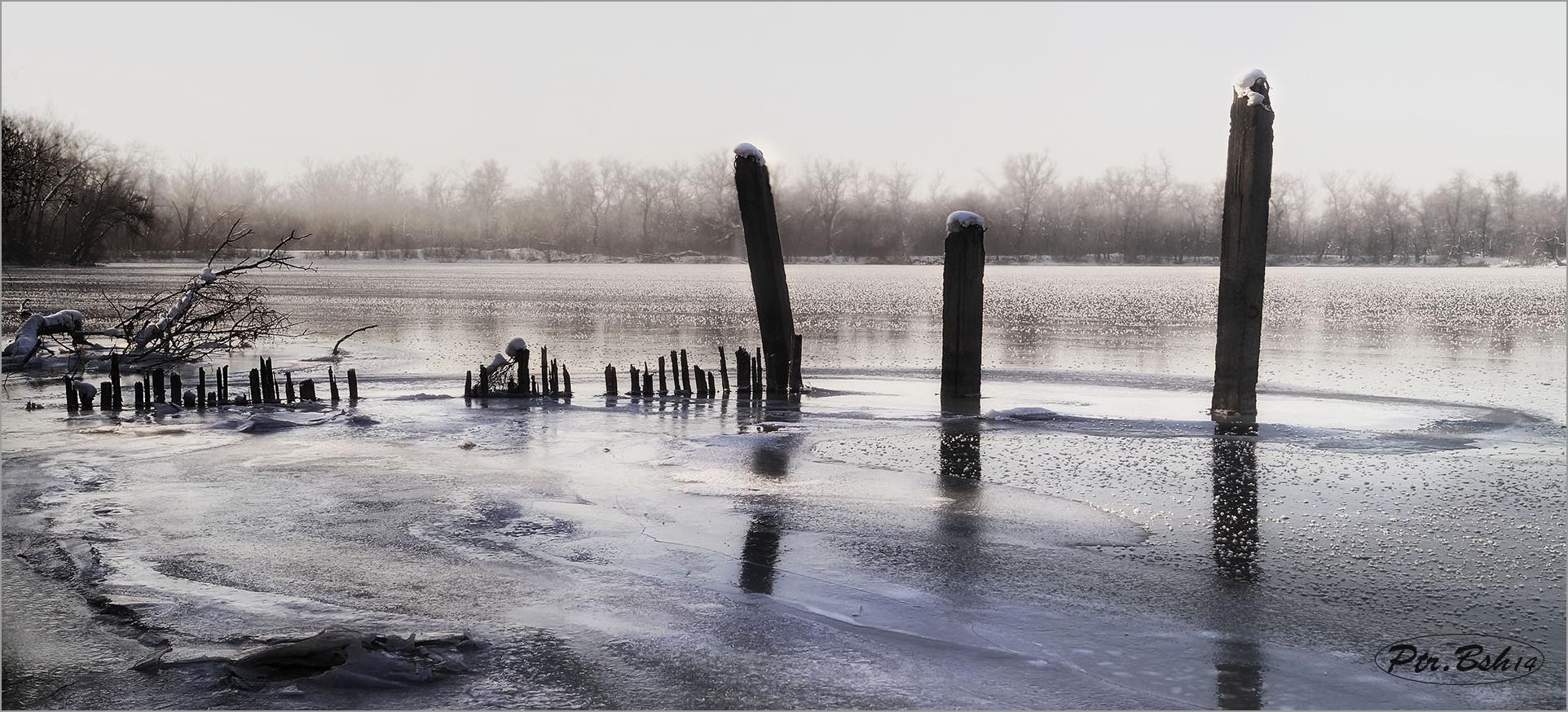 Berth from the past ... Winter. Etude #141205DSC0950.