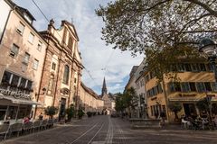 Bertholdstraße im Herbst