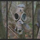 Bertillon-Aufnahmen einer Maske