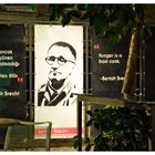 Bertolt Brecht in der Altstadt von Antalya