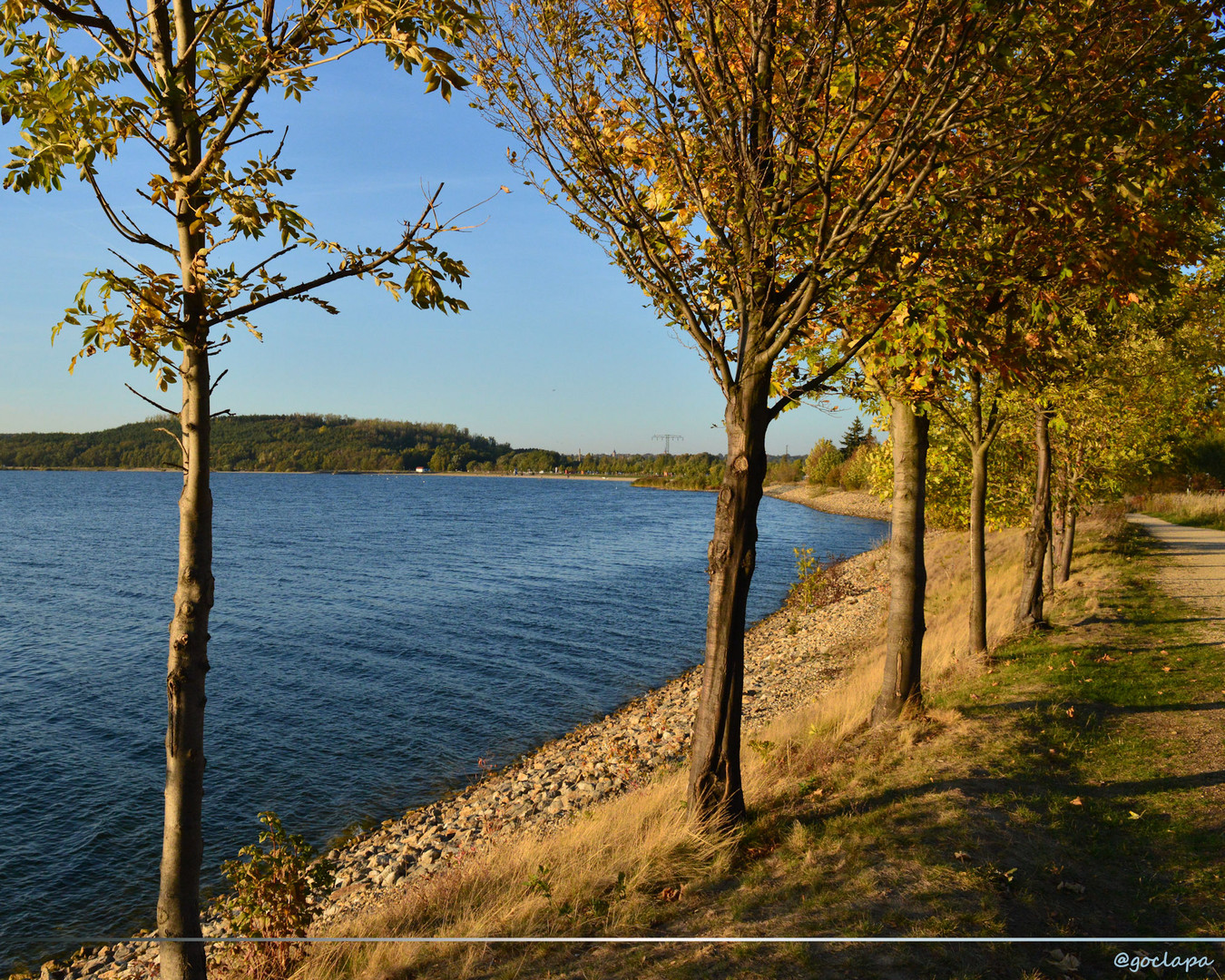 Bertsdorfersee kurz vor Sonnenuntergang