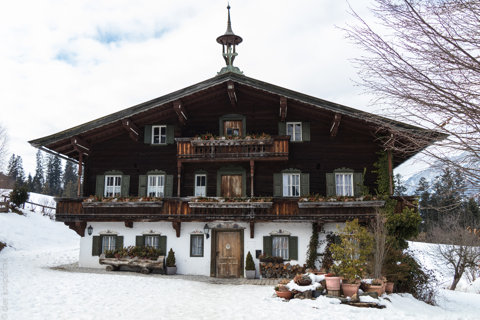 Berühmtes Haus in Tirol