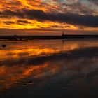 Berwick Lighthouse at sunrise