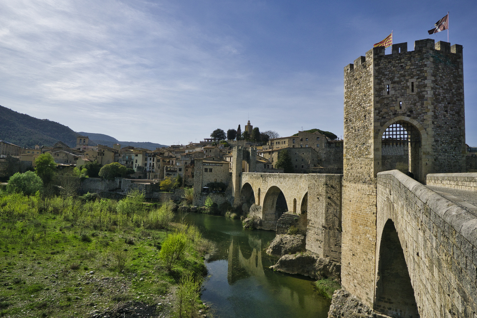 Besalu im Hinterland der Costa Brava