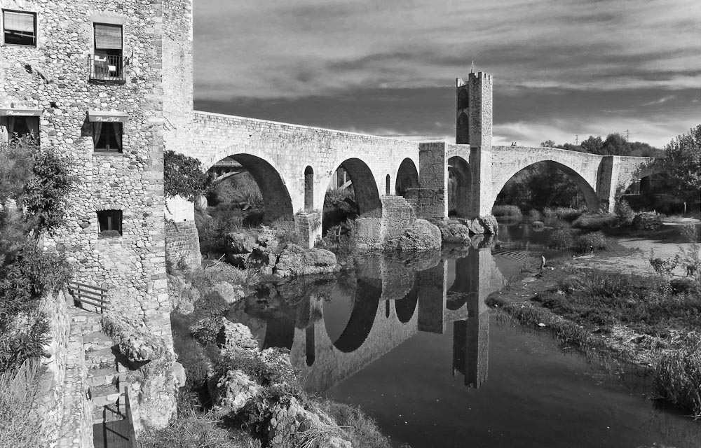 Besalú Spanien