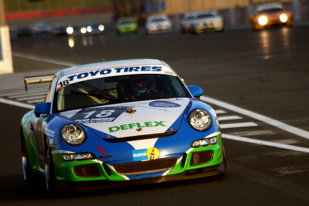 Besaplast Porsche beim 24h Rennen in Dubai 2009