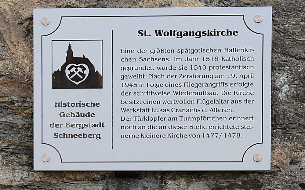 Beschreibung St. Wolfgangskirche