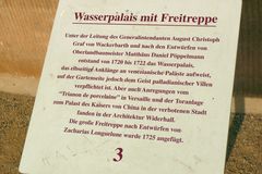 Beschreibung zum Wasserpalais