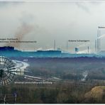 Beschriftetes Duisburger Industrie-Pano