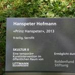 beschriftung "prinz hanspeter"