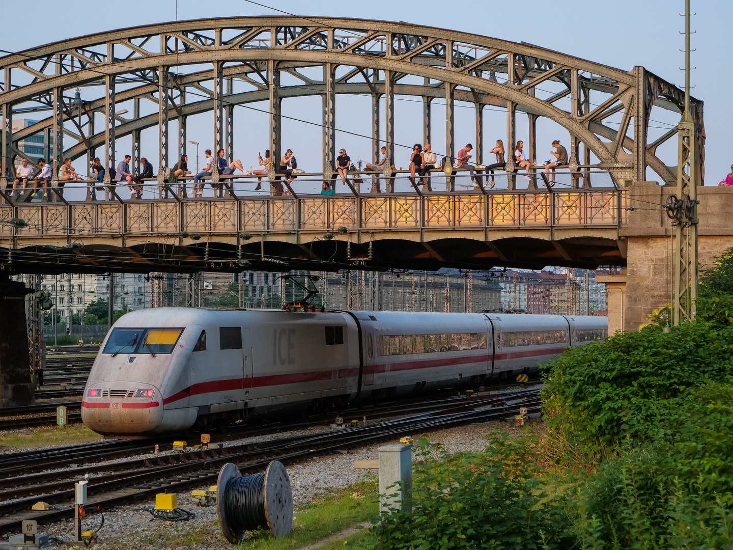 Besetzte Brücke