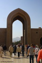 Besichtigung der Sultan-Qaboos-Moschee in Muscat (Sultanat Oman) (7)