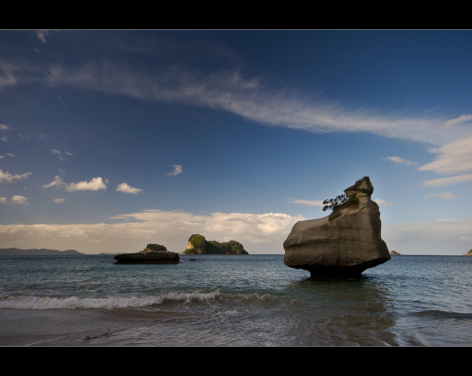 Beside Cathedral Cove