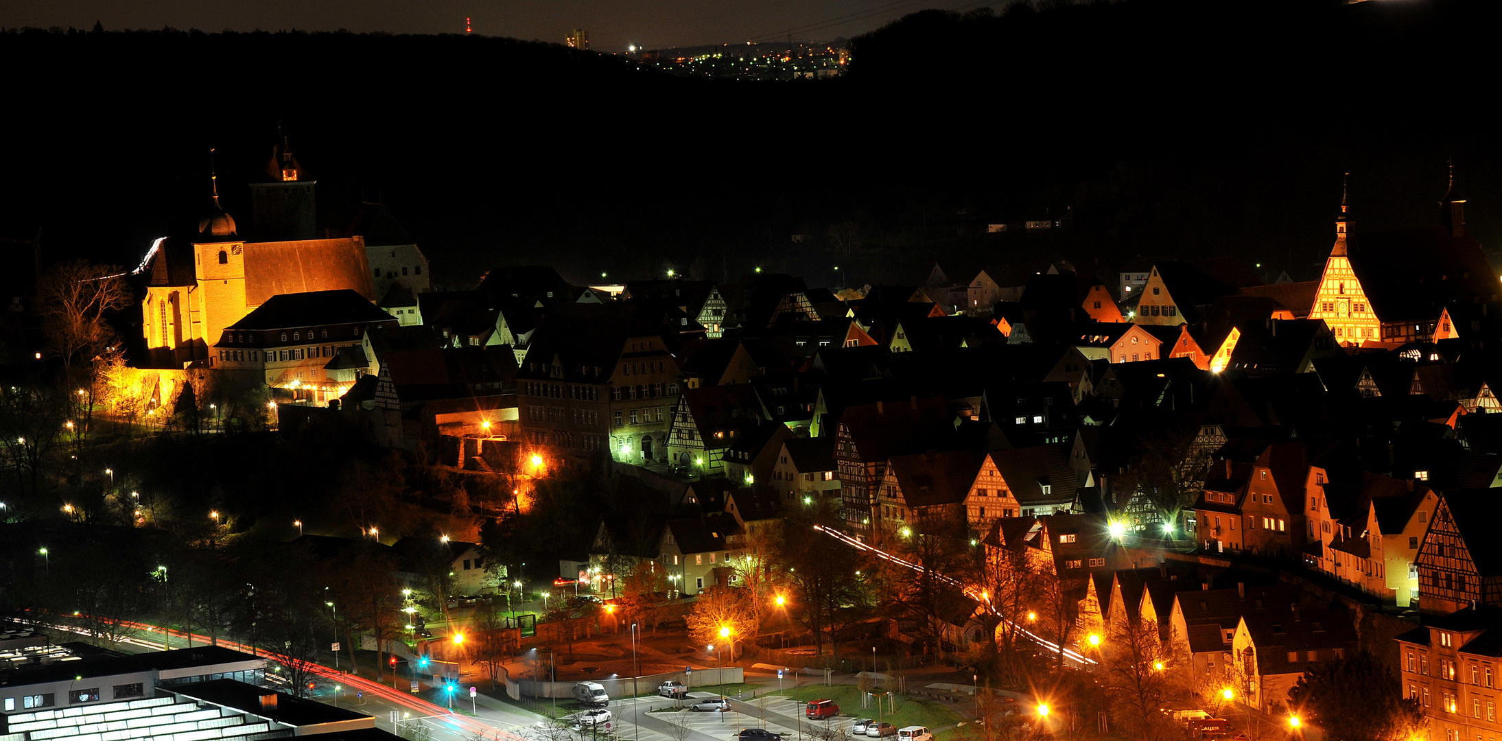 Besigheim Blick über die Altstadt