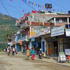 Besisahar liegt am Ende des Manaslu-Treks