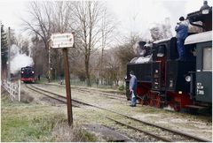 Besondere Vorsicht Adventzüge