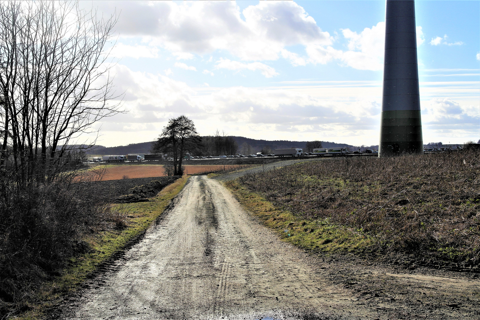 Besser Fahrrad und Feldweg 