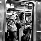 Best Friends on a 6 Train - A New York Moment