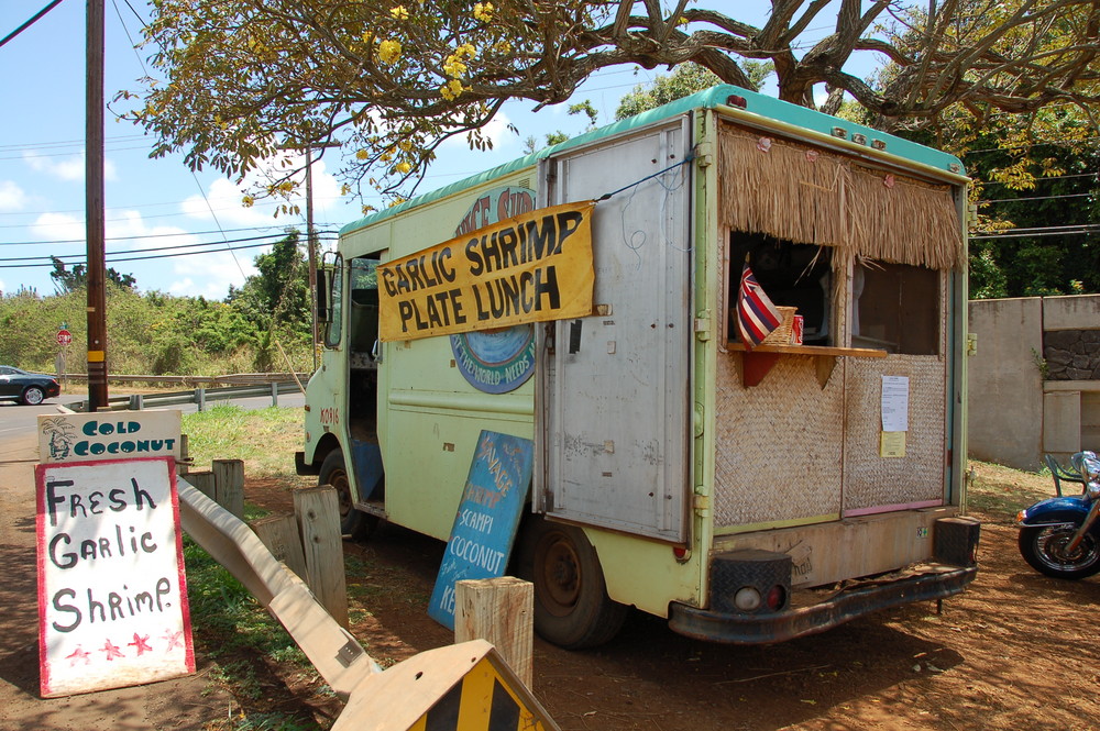 Best Garlik Shrimps of Kauai