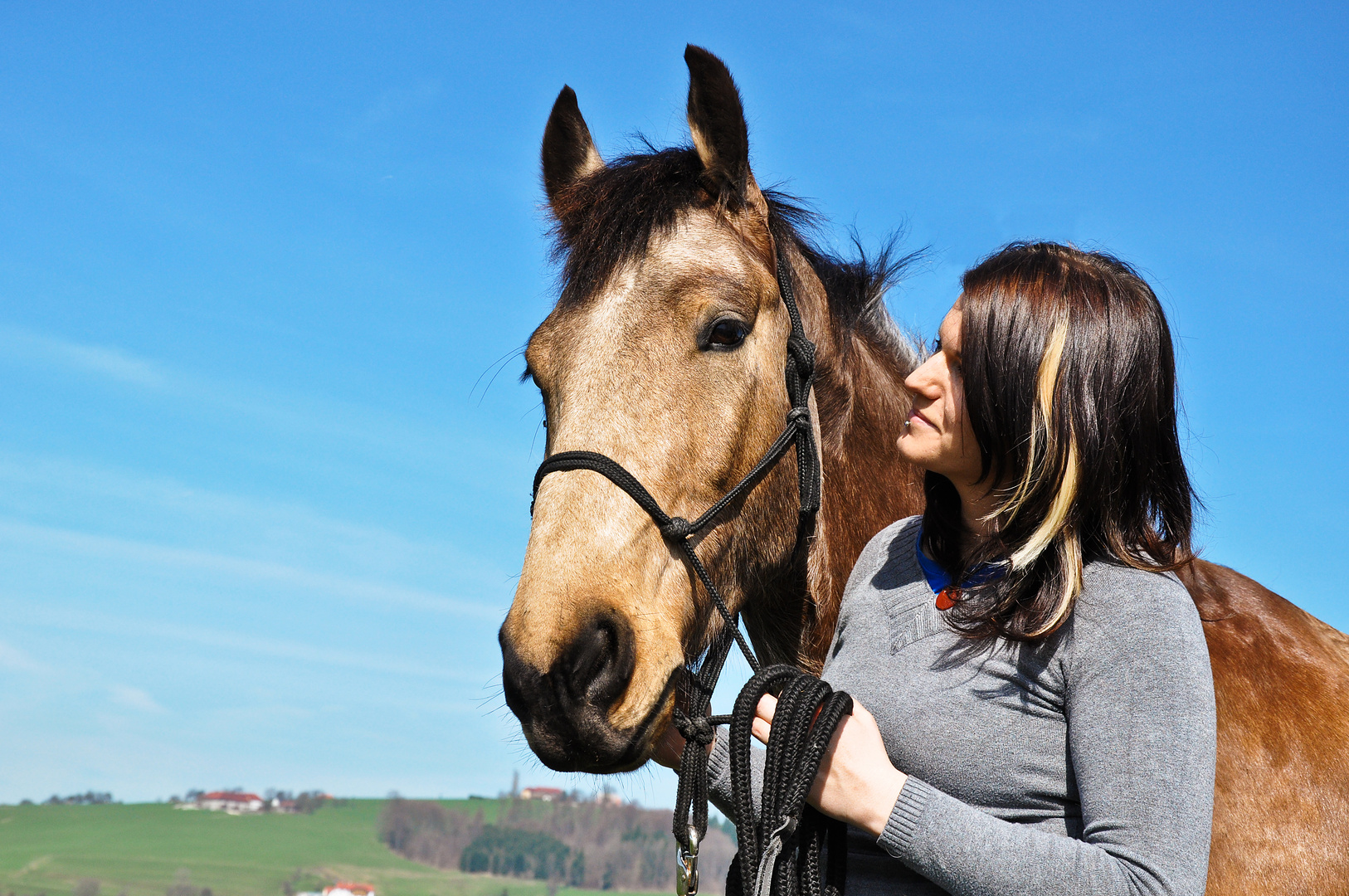 Beste Freunde Foto & Bild tiere, tier und mensch, pferd Bilder auf