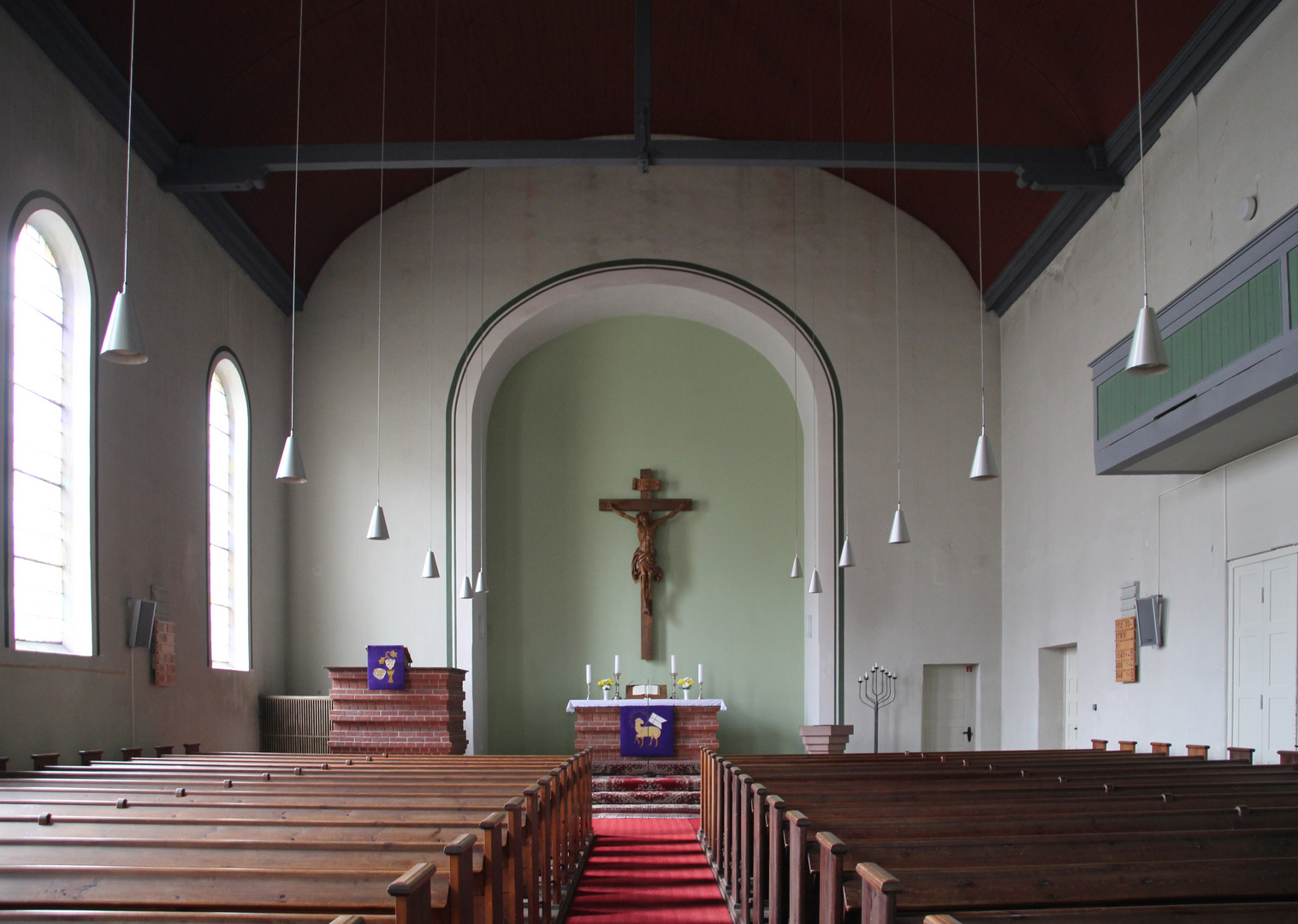 Bestechend durch ihre Schlichtheit: Die cottbuser Lutherkirche