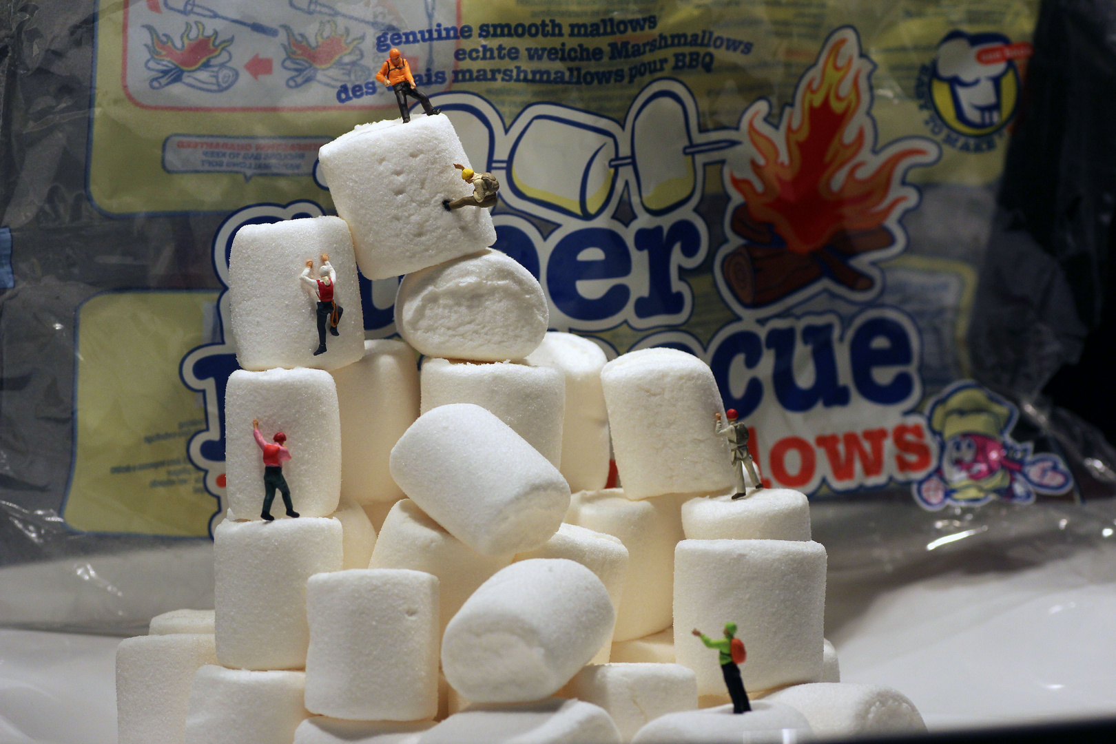 Besteigung des Marshmallow