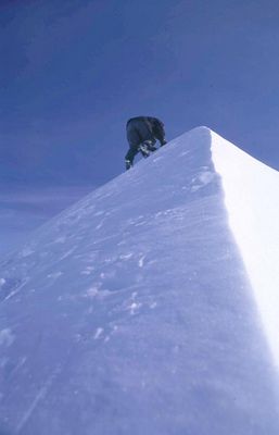 Besteigung des Rothorns bei Zermatt, Schweiz