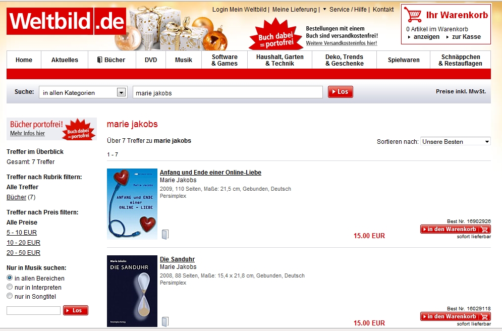Bestellen auch direkt bei mir,handsigniert,unter:www.selbstverlagbuch-mojeknihy.de
