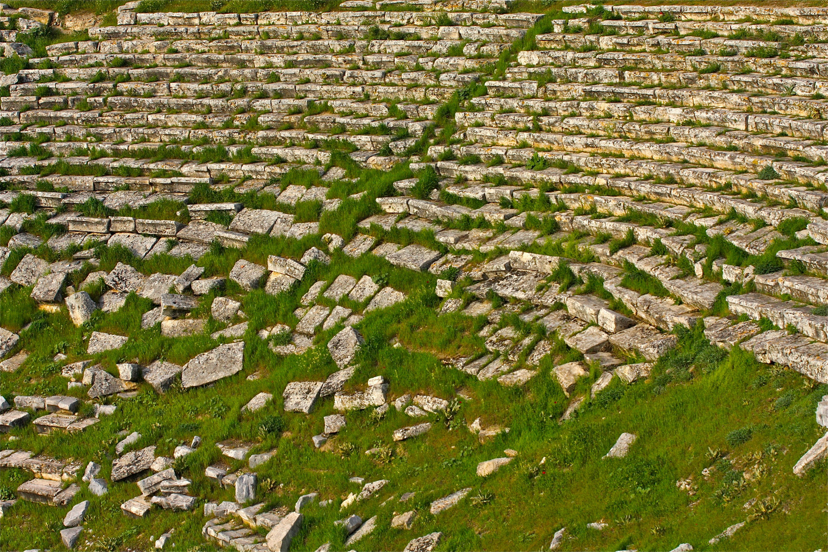 Bestens erhaltenes amphitheater