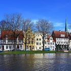 Bester Sonnenschein aber kalt in Lübeck am 02.04.23