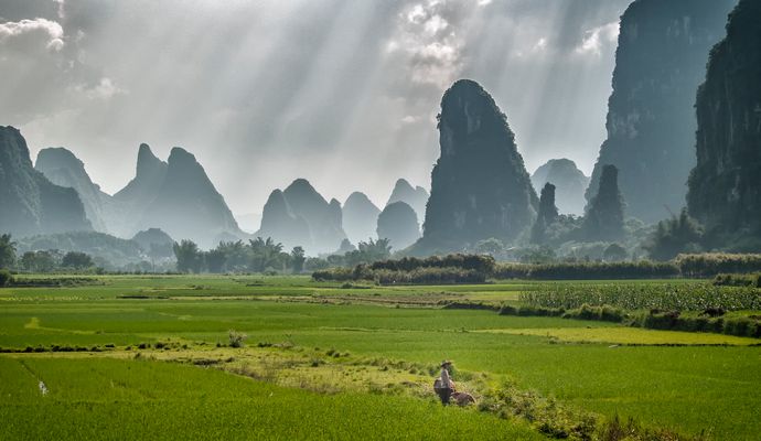 bestrahlte Haarnadeln